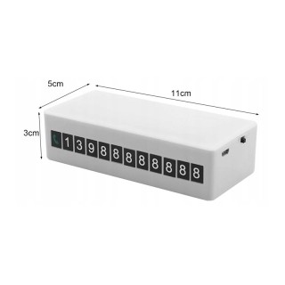 Επαναφορτιζόμενη Μαγνητική Πινακίδα Προσωρινής Στάθμευσης με LED Φω... Επαναφορτιζόμενη Μαγνητική Πινακίδα Προσωρινής Στάθμευσης με LED Φω...