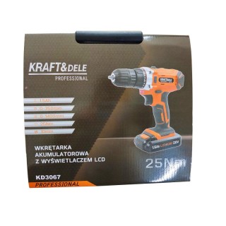 Επαναφορτιζόμενο Δραπανοκατσάβιδο 20 V Kraft&Dele KD-3067 Επαναφορτιζόμενο Δραπανοκατσάβιδο 20 V Kraft&Dele KD-3067