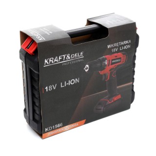 Επαναφορτιζόμενο Δραπανοκατσάβιδο 18 V Kraft&Dele KD-1566 Επαναφορτιζόμενο Δραπανοκατσάβιδο 18 V Kraft&Dele KD-1566