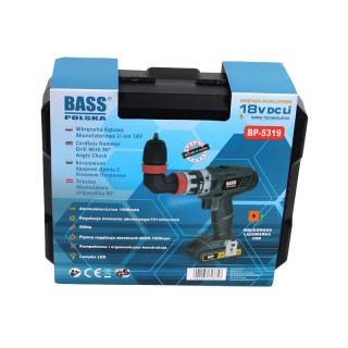 Επαναφορτιζόμενο Ασύρματο Γωνιακό Δραπανοκατσάβιδο 18 V Bass Polska... Επαναφορτιζόμενο Ασύρματο Γωνιακό Δραπανοκατσάβιδο 18 V Bass Polska...