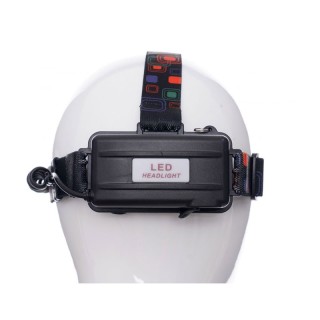 Τριπλός Επαναφορτιζόμενος Φακός Κεφαλής LED CREE T6 Kraft&Dele KD-1245 Τριπλός Επαναφορτιζόμενος Φακός Κεφαλής LED CREE T6 Kraft&Dele KD-1245