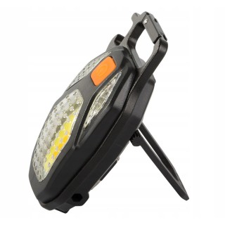 Επαναφορτιζόμενος Αδιάβροχος Φακός Μπρελόκ LED με Μαγνήτη και Ανοιχ...