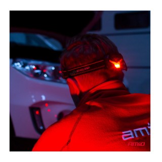 Επαναφορτιζόμενος Φακός Κεφαλής LED COB LH04 AMiO 02826 Επαναφορτιζόμενος Φακός Κεφαλής LED COB LH04 AMiO 02826