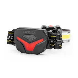 Επαναφορτιζόμενος Φακός Κεφαλής LED COB LH04 AMiO 02826