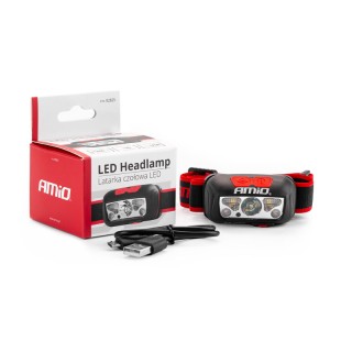 Επαναφορτιζόμενος Φακός Κεφαλής LED XPE+2LED+2SMD 180FLUX 1200mAh L... Επαναφορτιζόμενος Φακός Κεφαλής LED XPE+2LED+2SMD 180FLUX 1200mAh L...