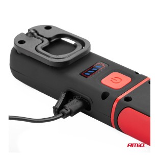 Επαναφορτιζόμενος Φακός Συνεργείου Χειρός LED WT08 AMiO 02818