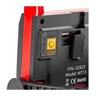 Επαναφορτιζόμενος Προβολέας Εργασίας με Επιτραπέζια Βάση Στήριξης L...