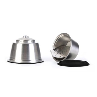 Επαναγεμιζόμενη Κάψουλα Καφέ Espresso από Ανοξείδωτο Ατσάλι για Καφ...