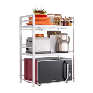 Επεκτεινόμενη Μεταλλική Ραφιέρα Πάγκου για Φούρνο Μικροκυμάτων με 2...