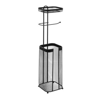 Επιδαπέδια Μεταλλική Βάση για Χαρτί Υγείας 17.6 x 15.7 x 73.3 cm Ma...