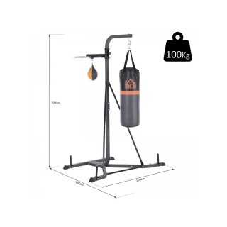 Επιδαπέδια Βάση Σάκου Πυγμαχίας και Αχλαδιού HOMCOM A91-073