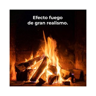 Επιδαπέδιο Ηλεκτρικό Τζάκι με Εφέ Φλόγας 1500 W Cecotec ReadyWarm 1... Επιδαπέδιο Ηλεκτρικό Τζάκι με Εφέ Φλόγας 1500 W Cecotec ReadyWarm 1...