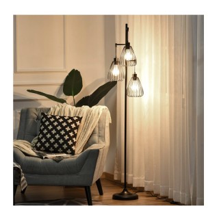 Επιδαπέδιο Μεταλλικό Τρίφωτο Φωτιστικό Ε27 40 W HOMCOM B31-247 Επιδαπέδιο Μεταλλικό Τρίφωτο Φωτιστικό Ε27 40 W HOMCOM B31-247