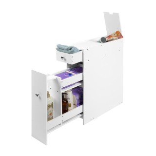 Επιδαπέδιο Ξύλινο Ντουλάπι Μπάνιου 16 x 48 x 58 cm Bakaji 02053434 Επιδαπέδιο Ξύλινο Ντουλάπι Μπάνιου 16 x 48 x 58 cm Bakaji 02053434