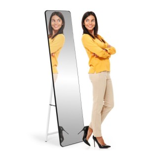 Επιδαπέδιος Μεταλλικός Ολόσωμος Καθρέπτης 38.5 x 29.5 x 138cm GH-MM...