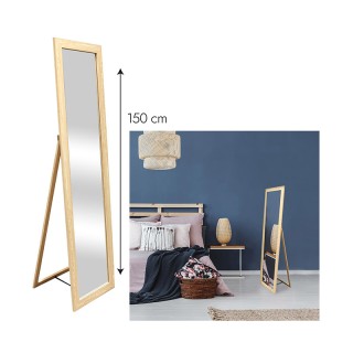 Επιδαπέδιος Ξύλινος Ολόσωμος Καθρέπτης 42.5 x 16 x 151.5 cm Home De...
