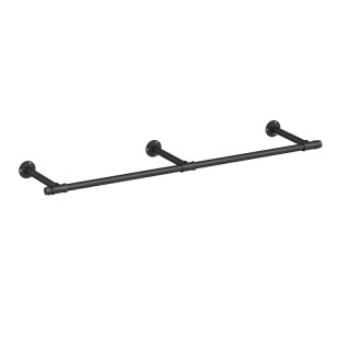 Επιτοίχια Μεταλλική Ράγα Ρούχων 170 x 30 x 7.4 cm Songmics HSR104B01 Επιτοίχια Μεταλλική Ράγα Ρούχων 170 x 30 x 7.4 cm Songmics HSR104B01