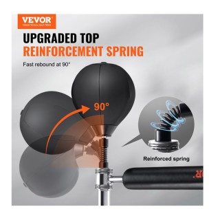 Επιτοίχια Περιστρεφόμενη Ράβδος Boxing με Αχλάδι και Γάντια 735 x 2...