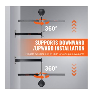 Επιτοίχια Περιστρεφόμενη Ράβδος Boxing με Αχλάδι και Γάντια 735 x 2... Επιτοίχια Περιστρεφόμενη Ράβδος Boxing με Αχλάδι και Γάντια 735 x 2...