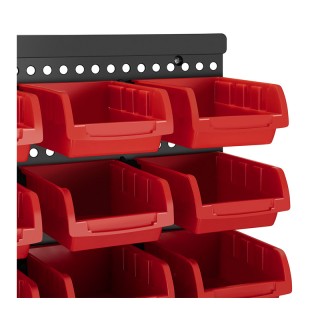 Επιτοίχιο Σύστημα Αποθήκευσης Εργαλείων 16 τμχ Bakaji 02839533