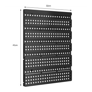 Επιτοίχιο Σύστημα Αποθήκευσης Εργαλείων 16 τμχ Bakaji 02839533