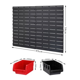 Επιτοίχιο Σύστημα Αποθήκευσης Εργαλείων 45 τμχ Bakaji 02832437 Επιτοίχιο Σύστημα Αποθήκευσης Εργαλείων 45 τμχ Bakaji 02832437