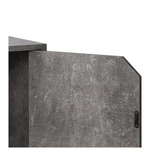 Επιτοίχιο Ξύλινο Ντουλάπι 35 x 29.2 x 35 cm Χρώματος Γκρι Bakaji 02...