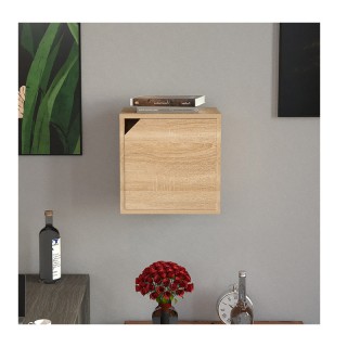 Επιτοίχιο Ξύλινο Ντουλάπι 35 x 29.2 x 35 cm Χρώματος Καφέ Ανοιχτό B... Επιτοίχιο Ξύλινο Ντουλάπι 35 x 29.2 x 35 cm Χρώματος Καφέ Ανοιχτό B...