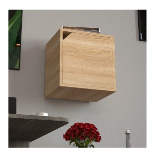 Επιτοίχιο Ξύλινο Ντουλάπι 35 x 29.2 x 35 cm Χρώματος Καφέ Ανοιχτό B... Επιτοίχιο Ξύλινο Ντουλάπι 35 x 29.2 x 35 cm Χρώματος Καφέ Ανοιχτό B...