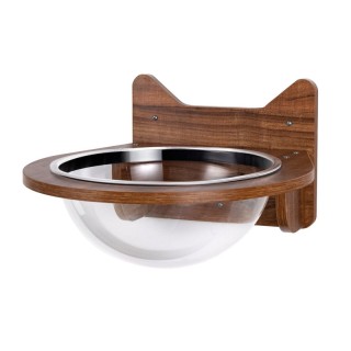 Επιτοίχιο Ξύλινο Κρεβάτι Γάτας με Πλαστική Διάφανη Φούσκα 40 x 40 x... Επιτοίχιο Ξύλινο Κρεβάτι Γάτας με Πλαστική Διάφανη Φούσκα 40 x 40 x...