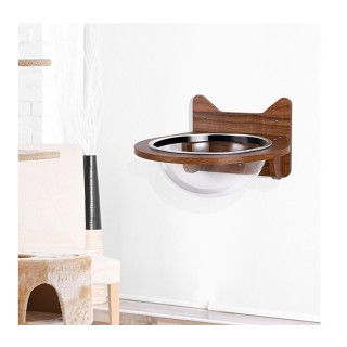 Επιτοίχιο Ξύλινο Κρεβάτι Γάτας με Πλαστική Διάφανη Φούσκα 40 x 40 x... Επιτοίχιο Ξύλινο Κρεβάτι Γάτας με Πλαστική Διάφανη Φούσκα 40 x 40 x...