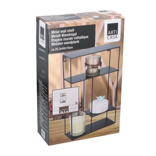 Επιτοίχια Μεταλλική Ορθογώνια Ραφιέρα 40 x 25.3 x 10 cm Arti Casa 1... Επιτοίχια Μεταλλική Ορθογώνια Ραφιέρα 40 x 25.3 x 10 cm Arti Casa 1...