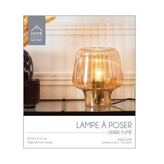 Επιτραπέζιο Πλαστικό Φωτιστικό 21 cm E27 25 W Home Deco Factory LA0014 Επιτραπέζιο Πλαστικό Φωτιστικό 21 cm E27 25 W Home Deco Factory LA0014