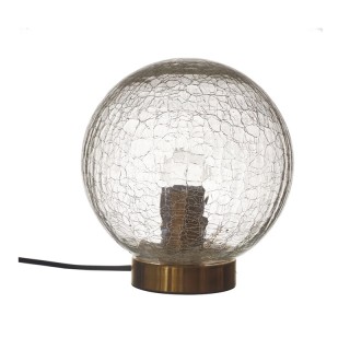 Επιτραπέζιο Γυάλινο Στρογγυλό Φωτιστικό με Μεταλλική Βάση 22 cm E27... Επιτραπέζιο Γυάλινο Στρογγυλό Φωτιστικό με Μεταλλική Βάση 22 cm E27...