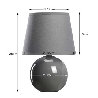 Επιτραπέζιο Κεραμικό Φωτιστικό E14 40 W Bakaji 02826293