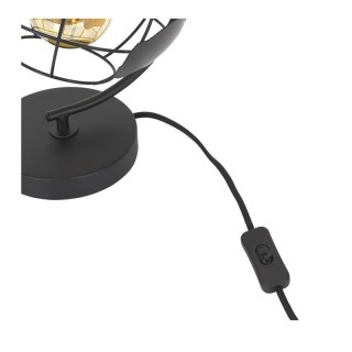 Επιτραπέζιο Μεταλλικό Φωτιστικό Υδρόγειος 26 cm E27 25 W Home Deco ...