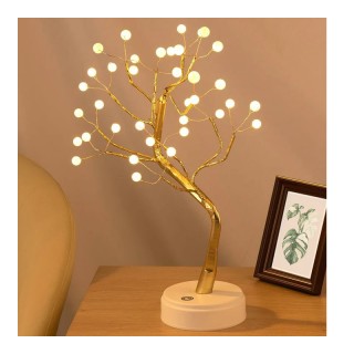 Επιτραπέζιο Χάλκινο Φωτιστικό Μπαταρίας/USB Bonsai με 36 LED Bakaji... Επιτραπέζιο Χάλκινο Φωτιστικό Μπαταρίας/USB Bonsai με 36 LED Bakaji...