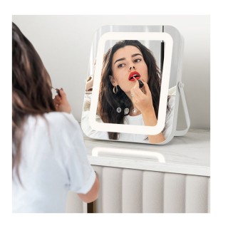 Επιτραπέζιος Καθρέπτης Μακιγιάζ με LED Φωτισμό 25 x 3 x 30 cm Costw...