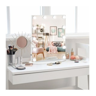 Επιτραπέζιος Καθρέπτης με LED Φωτισμό 41.5 x 13.5 x 51 cm HOMCOM 83... Επιτραπέζιος Καθρέπτης με LED Φωτισμό 41.5 x 13.5 x 51 cm HOMCOM 83...