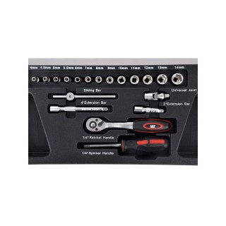 Εργαλειοθήκη με Εργαλεία 19 τμχ Bass Polska BP-3066 Εργαλειοθήκη με Εργαλεία 19 τμχ Bass Polska BP-3066