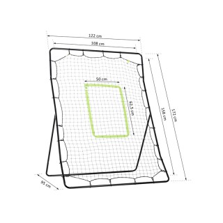 Εστία με Δίχτυ Επαναφοράς Μπαλών 122 x 95 x 172 cm HOMCOM A60-001 Εστία με Δίχτυ Επαναφοράς Μπαλών 122 x 95 x 172 cm HOMCOM A60-001