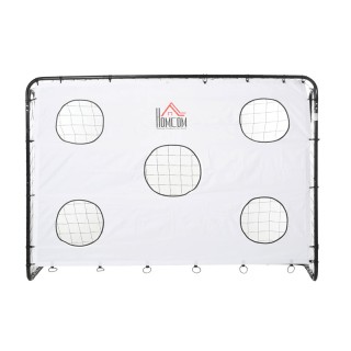 Εστία Ποδοσφαίρου με Στόχους 240 x 88 x 171.5 cm HOMCOM A62-023WT
