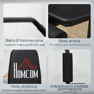 HOMCOM Multifunction Fitness Station Power Tower με βάρη έως 45 κιλ...