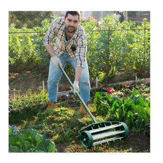 Εξαερωτήρας Γκαζόν Χειρός 46 x 23 x 127 cm Costway GT3425