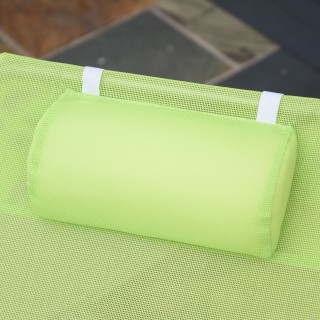 Outsunny Πτυσσόμενη Ξαπλώστρα με Μαξιλάρι για Garden Beach Ανοιχτό ...