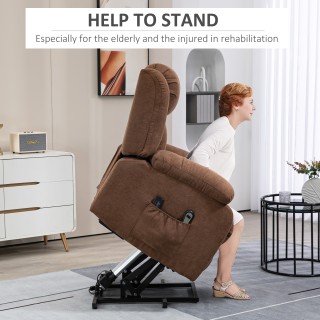 Πολυθρόνα HOMCOM Relaxing Lift με τηλεχειριστήριο, μασάζ και ανάκλι... Πολυθρόνα HOMCOM Relaxing Lift με τηλεχειριστήριο, μασάζ και ανάκλι...