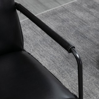 Πολυθρόνα κρεβατοκάμαρας με ταπετσαρία HOMCOM Industrial Style, PU ... Πολυθρόνα κρεβατοκάμαρας με ταπετσαρία HOMCOM Industrial Style, PU ...