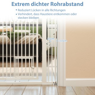 Costway Μεταλλικό Παιδικό Πορτάκι Ασφαλείας με 2 Επεκτάσεις Χωρίς Τ... Costway Μεταλλικό Παιδικό Πορτάκι Ασφαλείας με 2 Επεκτάσεις Χωρίς Τ...