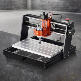 VEVOR  Μηχάνημα CNC Router 300x200x72mm, 120W, 3 Άξονες GRBL, 1200R...