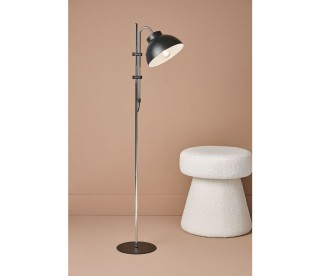 Ostaria Ρυθμιζόμενο Μαύρο Μεταλλικό Φωτιστικό Industry με Ντουί e27...